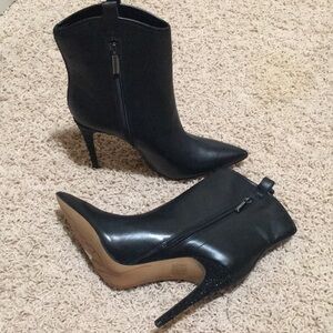 Karl Lagerfeld Black Ankle Boots
